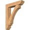 Ekena Millwork Imperial Slat Smooth Bracket w/ Offset Brace, Western Red Cedar, 7 1/2"W x 34"D x 42"H BKT0806X34X42IMP06SWR - alternate 1